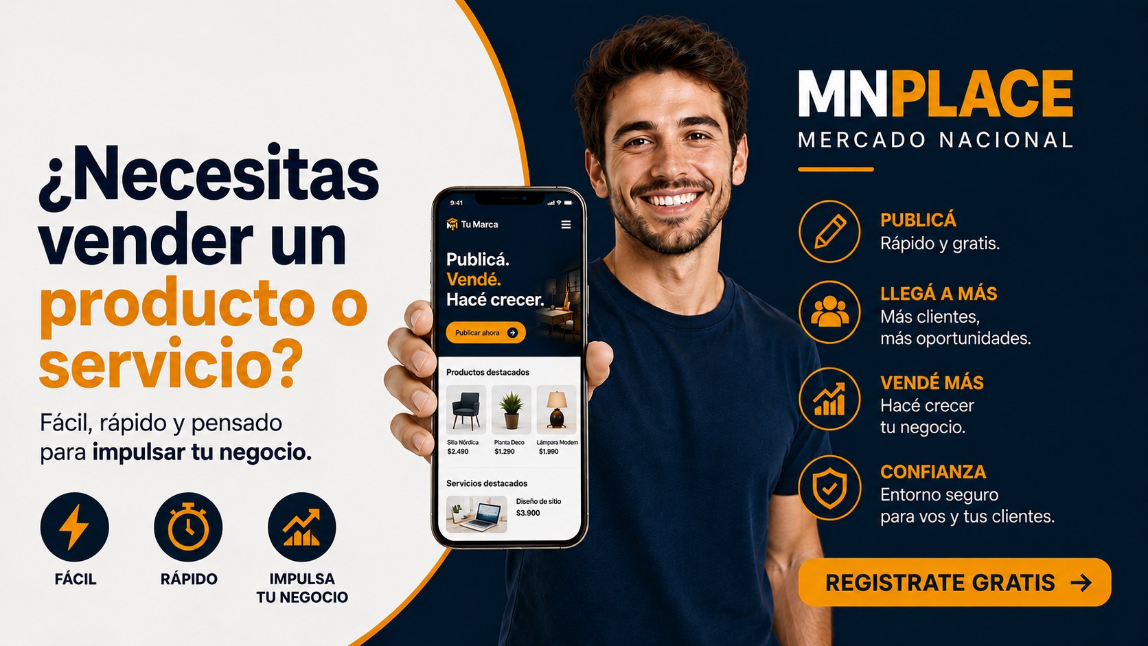 ¿Necesitás vender un producto o servicio?
